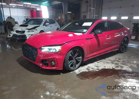 2024 Audi S5 Sportback Premium Plus Tfsi Quattro Tiptronic из США, поврежденный, VIN WAUC4CF54RA122774